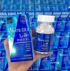 Viên uống White Ex II 270 viên - Hỗ trợ làm trắng da, cải thiện nám, tàn nhang - Sản phẩm dưỡng da nội địa Nhật Bản