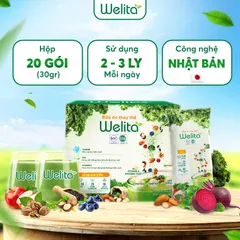 Combo 4 Hộp Welita –Thực phẩm bổ sung thay thế bữa ăn - Hộp 20 Gói
