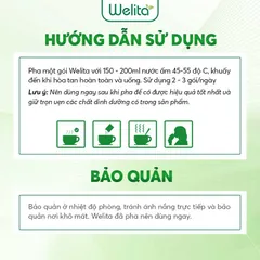 Combo 4 Hộp Welita –Thực phẩm bổ sung thay thế bữa ăn - Hộp 20 Gói