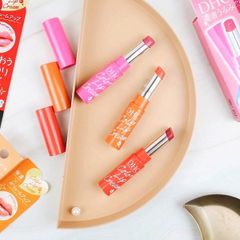 Son Dưỡng Môi DHC Color Lip Cream 1.5g Nhật Bản - Dưỡng Ẩm, Giảm Thâm, Có Màu Đỏ, Hồng, Cam - Sản Phẩm Chăm Sóc Môi Tự Nhiên