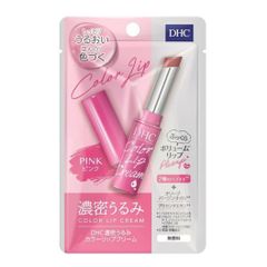 Son Dưỡng Môi DHC Color Lip Cream 1.5g Nhật Bản - Dưỡng Ẩm, Giảm Thâm, Có Màu Đỏ, Hồng, Cam - Sản Phẩm Chăm Sóc Môi Tự Nhiên