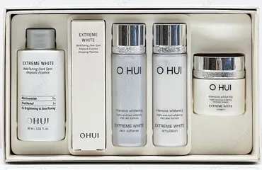 Set Tinh Chất Dưỡng Trắng Da Giảm Thâm Nám Ohui Extreme White - Bộ Chăm Sóc Da Mặt An Toàn và Hiệu Quả