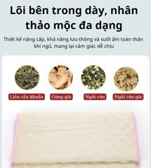 Thảm Ngải Cứu Sưởi Ấm Thư Giãn - Thiết Bị Massage Trị Liệu Tăng Cường Tuần Hoàn Máu và Giảm Đau Nhức