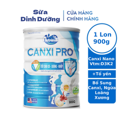 Sữa Bột Nutrimilk Canxi Pro 900g - Bổ Sung Canxi Cho Người Già và Người Lớn, Dinh Dưỡng Cho Xương Khớp Khỏe Mạnh