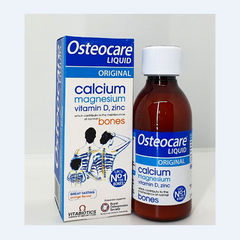 Canxi Nước Osteocare Vitabiotics 200ml - Bổ Sung Canxi Gốc Nước, Hương Cam Cho Trẻ Từ 3 Tuổi, Hỗ Trợ Xương Khớp Chắc Khỏe