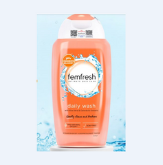 Dung Dịch Vệ Sinh Phụ Nữ Femfresh Cao Cấp Hằng Ngày 250ml - Sạch Sẽ, Tươi Mát, Không Gây Dị Ứng, Dành Cho Da Nhạy Cảm