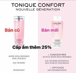 Nước hoa hồng/Toner/Nước cân bằng da Pháp - Lancome