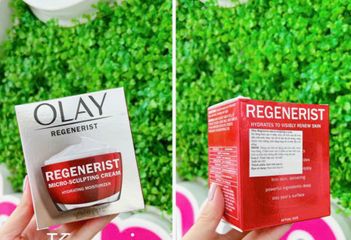 Kem Dưỡng Trẻ Hóa Da Olay Regenerist Micro Sculpting Cream 48g - Chống Nhăn, Tái Tạo Da Mặt, Dưỡng Ẩm Sâu, Hỗ Trợ Làm Căng Da