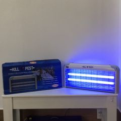 Đèn diệt muỗi IK204 40W - Đèn bắt muỗi hiệu quả cho không gian 100m2, bảo hành 12 tháng, chất liệu nhựa nhôm bền đẹp