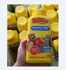 Kẹo Dẻo Vitamin tổng hợp Lil Critter Gummy Vites 300v