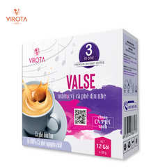 Cà phê sữa hoà tan 3in1 Valse dịu nhẹ - Virota Cafe
