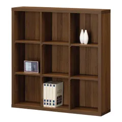 Kệ Sách Sepaltec Nhật Bản Màu Nâu Đậm Có Vân - Kệ Để Sách Thông Minh Cho Phòng Làm Việc 110x28.3x113.4cm