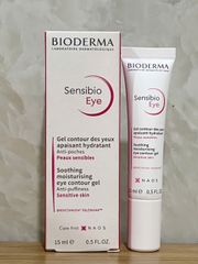 Kem Dưỡng Mắt Bioderma Sensibio Eye 15ml - Giảm Bọng Mắt, Mờ Nếp Nhăn, Chăm Sóc Da Nhạy Cảm, Dưỡng Ẩm Chuyên Sâu