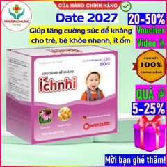 Siro Tăng Đề Kháng Ích Nhi - Hỗ trợ Tăng Cường Miễn Dịch cho Trẻ Em - Hộp 15 Ống 10ml, Khỏe Mạnh, Ít Bệnh Tật