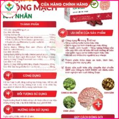 Hoạt Huyết Thông Mạch Ích Nhân - Hỗ Trợ Hoạt Huyết & Tăng Cường Lưu Thông Máu - Hộp 3 Vỉ x 10 Viên