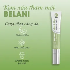 Kem Thâm Môi Belani 15ml - Giúp Đánh Bay Thâm Môi, Dưỡng Ẩm, Cải Thiện Độ Mọng Môi, Sản Phẩm Làm Đẹp Từ Việt Nam