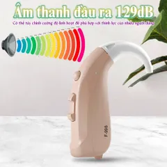 Máy Trợ Thính Không Dây Mini Axon F-998 - Âm Thanh Trong Trẻo, Bộ Lọc Tiếng Ồn, Thiết Kế Gọn Nhẹ, Dành Cho Người Già và Trẻ Em