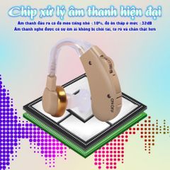 Máy trợ thính không dây Axon V-189 - Kèm hộp đựng máy và phụ kiện