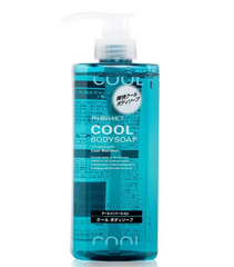 Sữa Tắm Nam Pharmaact Cool Body Soap 550ml - Hương Bạc Hà Kháng Khuẩn Dưỡng Ẩm Nhật Bản