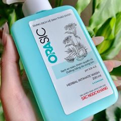 Dung dịch vệ sinh phụ nữ ORASIC Sắc Ngọc Khang - Chăm sóc vùng kín, dưỡng ẩm tự nhiên, khử mùi hôi, bảo vệ sức khỏe phụ khoa
