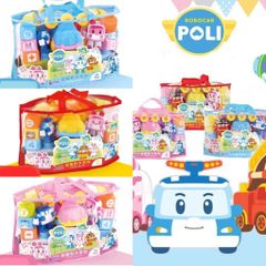 Đồ chơi xếp hình Robocar Poli có 34 chi tiết mã 3620 chọn màu ngẫu nhiên