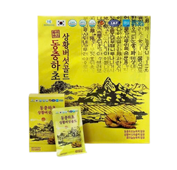 Nước Đông Trùng Hạ Thảo Nấm Thượng Hoàng Gold Hàn Quốc 30 Gói x 70ml - Hỗ Trợ Phục Hồi Năng Lượng Sau Ốm, Tăng Cường Hệ Miễn Dịch