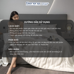 Bộ ga giường 5 món phi lụa thái cao cấp Hệ Thống Nệm chính hãng bộ chăn ga drap gối nệm đệm trải giường phi lụa thái cao cấp 1m2 1m4 1m6 1m8 2m 2m2x2m