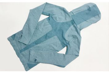 Áo Khoác Chống Nắng, Tập Thể Thao Màu Xanh