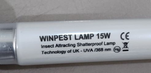 Bóng Đèn Thu Hút Côn Trùng WINPEST 15W T8 - Công Nghệ Anh Quốc, An Toàn Chống Vỡ, Tiết Kiệm Điện, 45cm