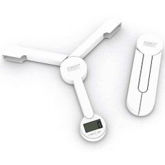 Cân thực phẩm Joseph Joseph 40071 TRISCALE - Cân kỹ thuật số gấp gọn, đo lường 5kg, tiện lợi cho làm bánh và dinh dưỡng