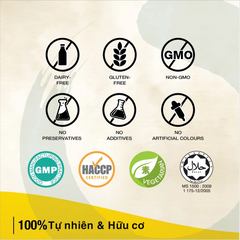 Sữa Yến Mạch Hữu Cơ Biogreen O’Kid - Thức Uống Dinh Dưỡng Giúp Bé Phát Triển Toàn Diện, Giàu Canxi và Omega-3