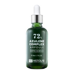 Serum Histolab 72% Azulene Complex Giảm Mụn - Ampoule Làm Dịu Da Kiểm Soát Bã Nhờn - Không Parabens, Cồn, Hương Liệu Nhân Tạo - 50ml