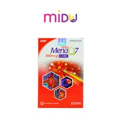 Midu MenaQ7 360mcg care - Hộp (1 lọ x 60 viên)