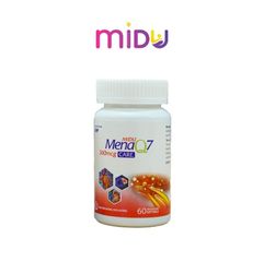Midu MenaQ7 360mcg care - Hộp (1 lọ x 60 viên)