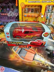 Xe Ô Tô Sắt McQueen Chạy Bằng Pin - Đồ Chơi Có Đèn Và Âm Thanh Cho Trẻ Em - Chất Liệu Hợp Kim Chắc Chắn