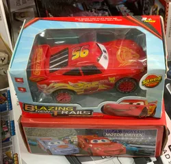 Xe Ô Tô Sắt McQueen Chạy Bằng Pin - Đồ Chơi Có Đèn Và Âm Thanh Cho Trẻ Em - Chất Liệu Hợp Kim Chắc Chắn