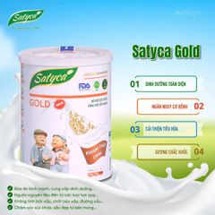 Sữa hạt Satyca Gold – Tốt cho tim mạch, tiểu đường, mỡ máu.