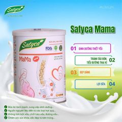 Sữa hạt Satyca Mama – Dinh dưỡng cho con, giữ dáng cho mẹ