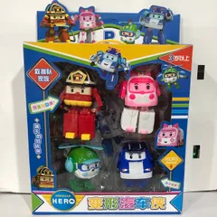 Đồ Chơi 4 Xe Ô Tô Robocar Poli Lắp Ghép Biến Hình - Đồ Chơi Trẻ Em Phát Triển Tư Duy Sáng Tạo, Thiết Kế Màu Sắc Tươi Sáng