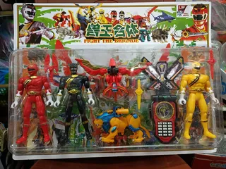 Đồ Chơi Siêu Nhân GAO - Fight The Brigade, Đồ Chơi Sáng Tạo cho Trẻ Em, Chất Liệu Bền Bỉ, Kích Thích Tưởng Tượng, Dễ Chơi