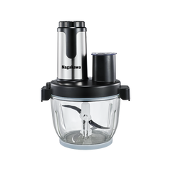 Máy Xay Thịt Đa Năng Nagakawa NAG0822 - 6 Chức Năng, Cối Thủy Tinh 2L, Động Cơ Mạnh Mẽ, Bảo Hành 12 Tháng, Tiện Dụng Trong Bếp