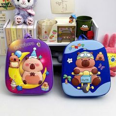 Balo Capybara Dễ Thương Chống Thấm Nước - Cặp Đi Học Siêu Nhẹ Cho Bé Gái, Bé Trai, Chất Liệu Bền, Thiết Kế Đáng Yêu
