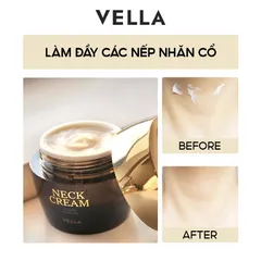 Kem Vella Concentrate Neck Cream 50ml - Cải thiện nếp nhăn vùng da cổ