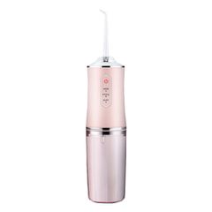 Máy Tăm Nước Cầm Tay Oral Irrigator 3 Chế Độ - Sạc USB Chống Thấm Nước, Dung Tích 240ml, Phù Hợp Dành Cho Người Niềng Răng