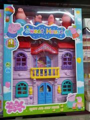 (5806A) Đồ chơi nhà búp bê heo Peppa có đèn và âm thanh