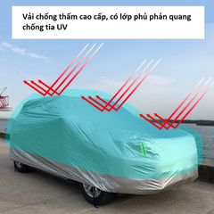 Bạt Phủ Ô Tô Xe Hơi  thông minh Điều Khiển Từ Xa tiện dụng vải chống năng siêu bền Phù Hợp Mọi Loại Xe