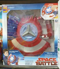 Đồ Chơi Khiên Captain America Có Đèn & Âm Thanh - Đồ Chơi Siêu Anh Hùng Cho Trẻ Em, Kích Thích Sáng Tạo Và Vận Động