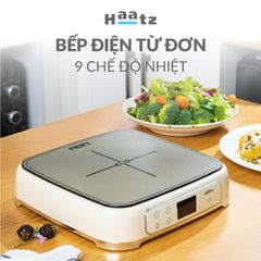 Bếp Từ Đơn Haatz HIS819 (CIM260) Màn Hình Led, 2100W Mặt Kính Ceramic, 9 Mức Nhiệt, Hẹn Giờ - Hàng Chính Hãng