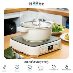 Bếp Từ Đơn Haatz HIS819 (CIM260) Màn Hình Led, 2100W Mặt Kính Ceramic, 9 Mức Nhiệt, Hẹn Giờ - Hàng Chính Hãng