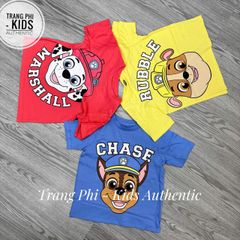 Set 3 Áo Phông Hè Bé Trai Geo UK - Chất Cotton Mềm Mại, Họa Tiết Chó Cứu Hộ, Hàng Chính Hãng giá Tốt